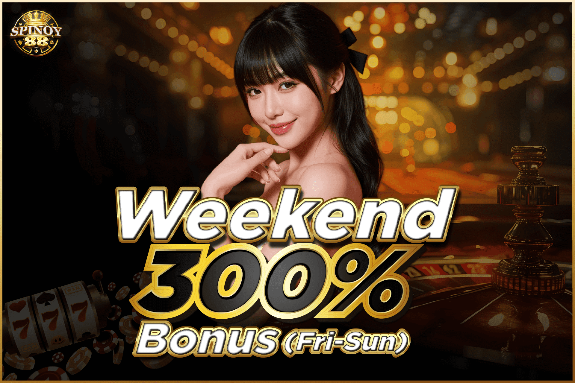 Weekend 300% Bonus