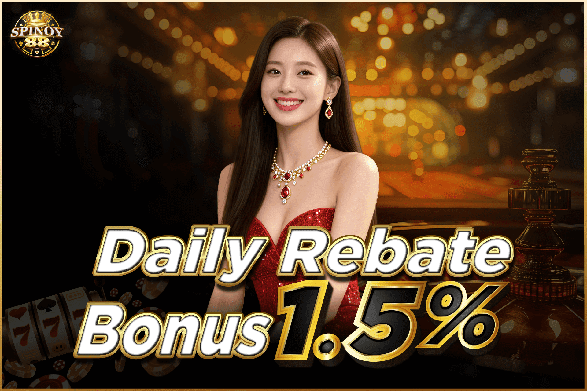 Daily Rebate Bonus 1.5%