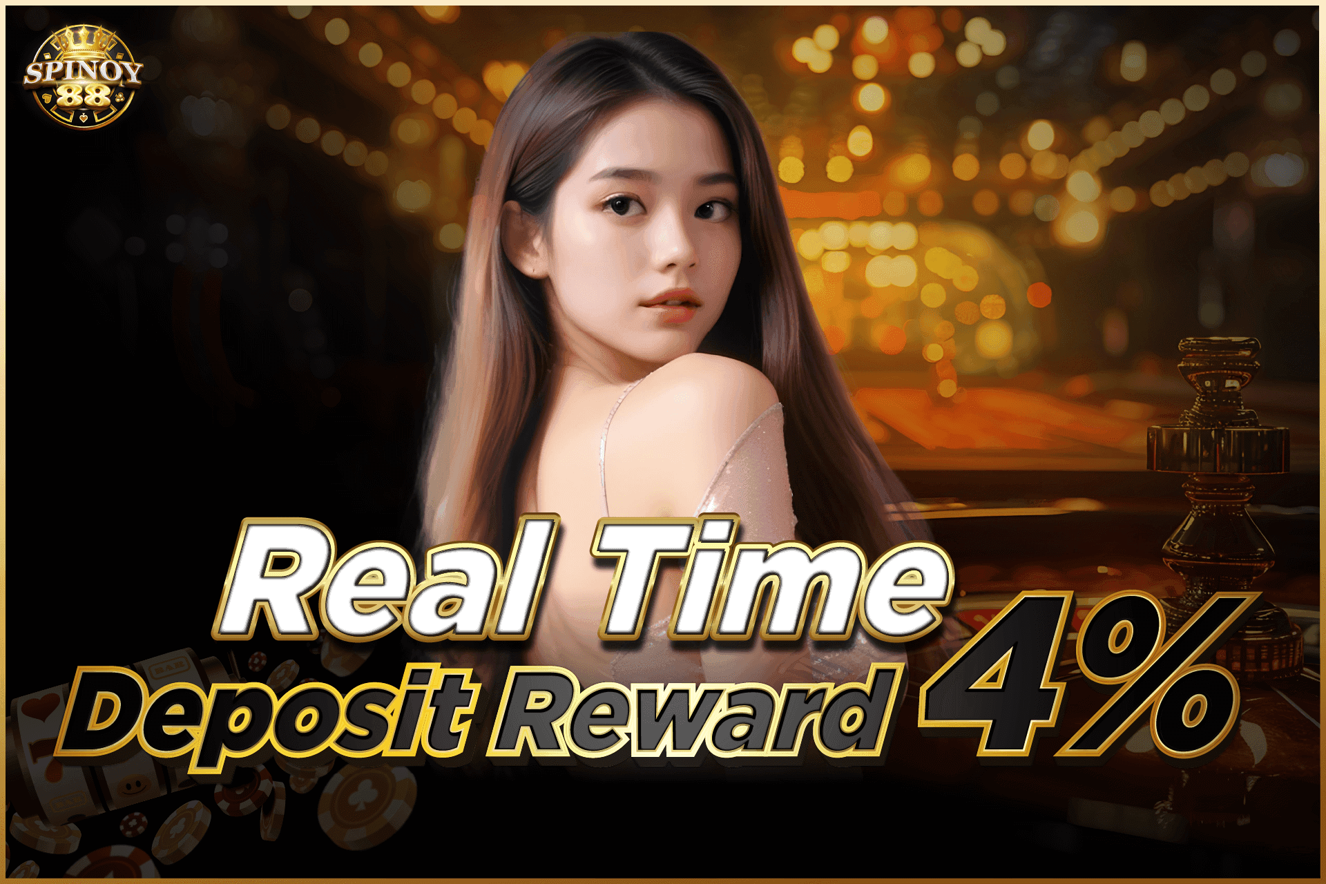 Real Time Deposit Reward 4%
